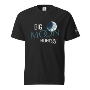 Big Moon Energy t-shirt, Cancer astrology tee, Moon graphic shirt