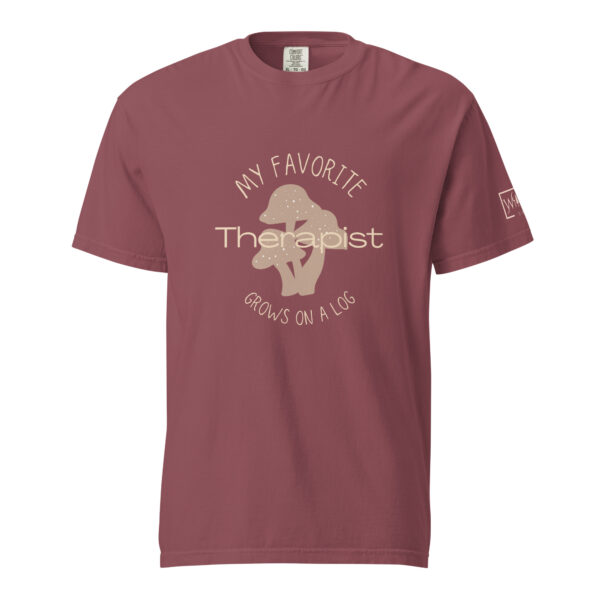 Unisex garment-dyed heavyweight t-shirt - Image 5
