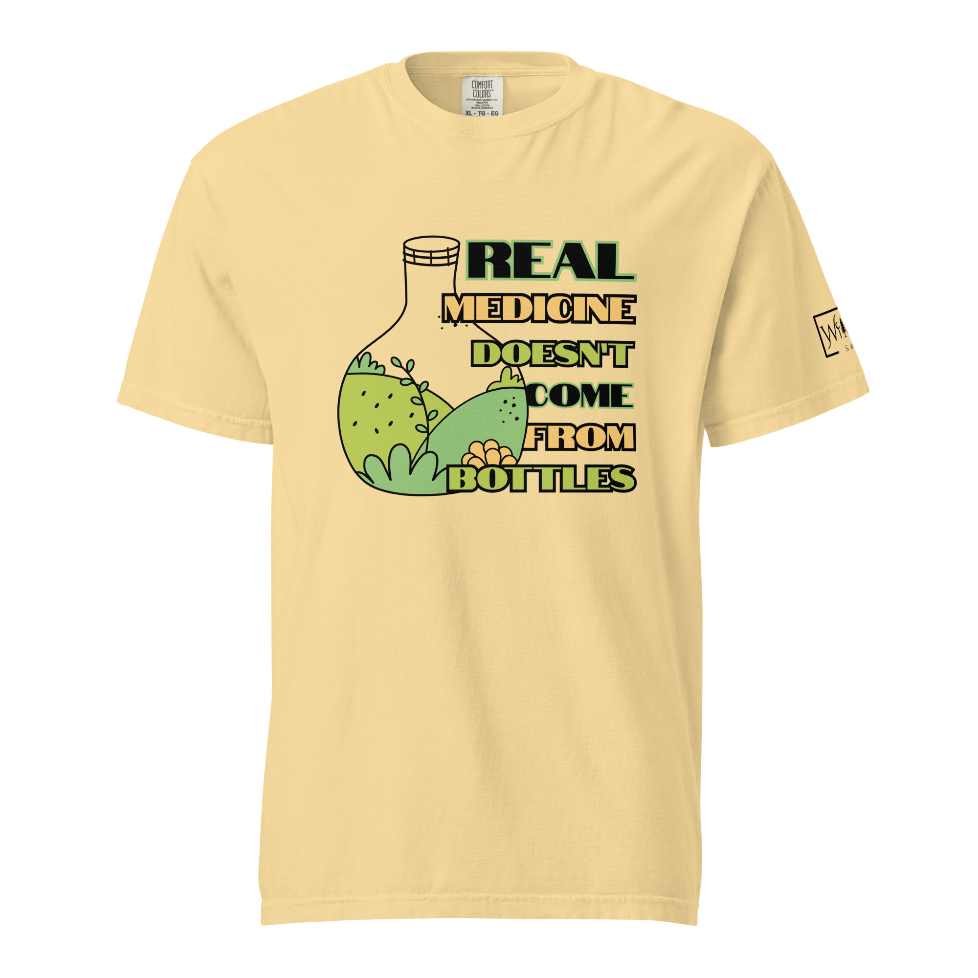 Real Medicine Doesn’t Come From Bottles T-Shirt - Image 6