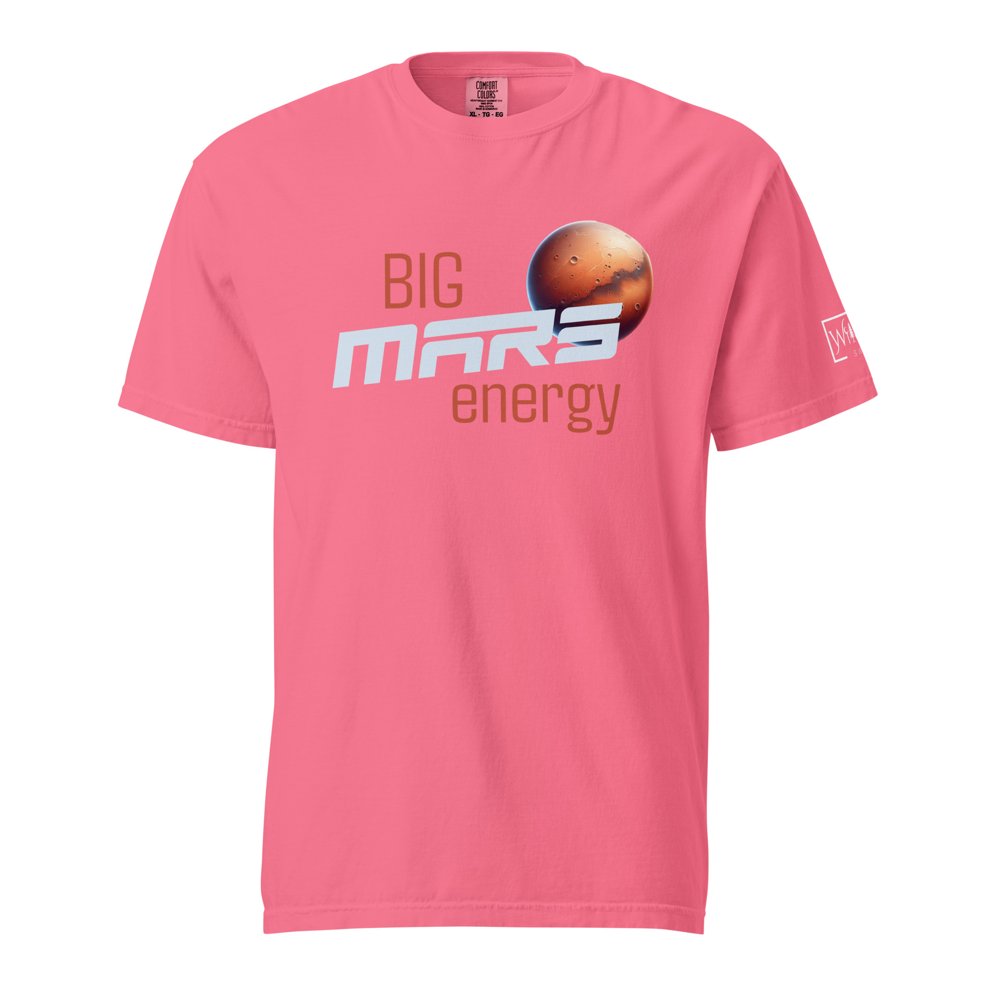 Big Mars Energy t-shirt | Aries Astrology Graphic Tee - Image 4