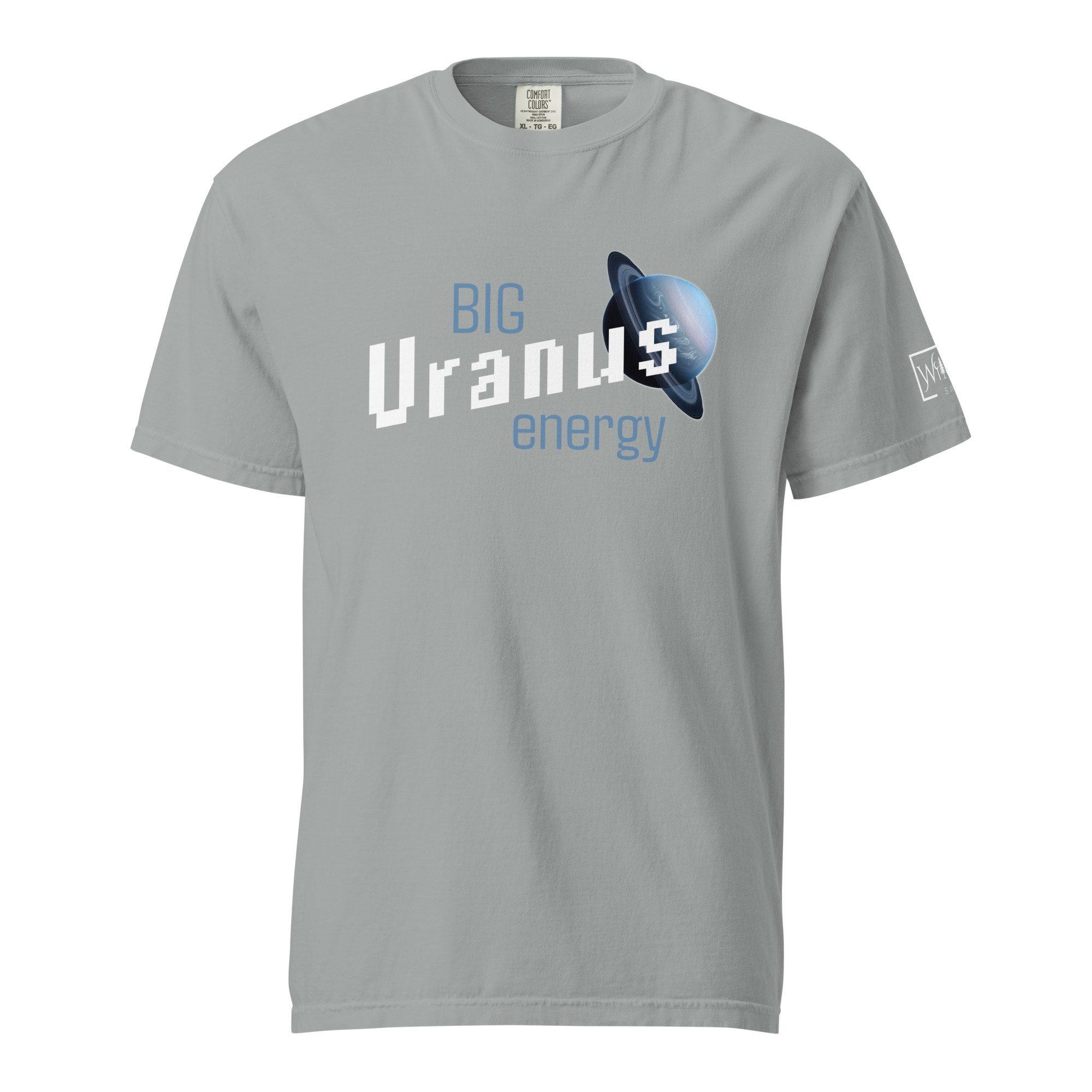 Big Uranus Energy t-shirt | Aquarius Astrology Graphic Tee - Image 5