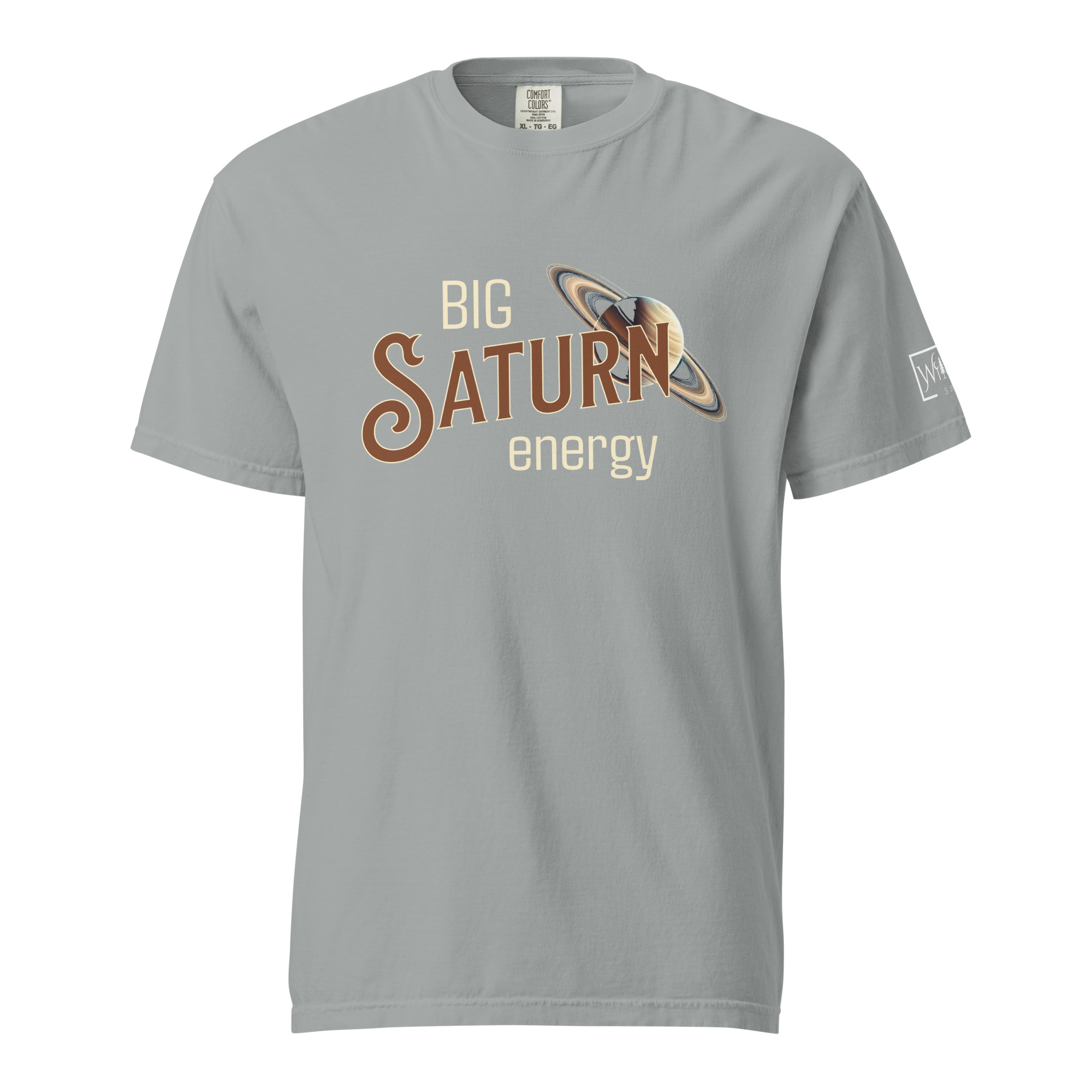 Big Saturn Energy T-Shirt | Capricorn Astrology Tee - Image 7