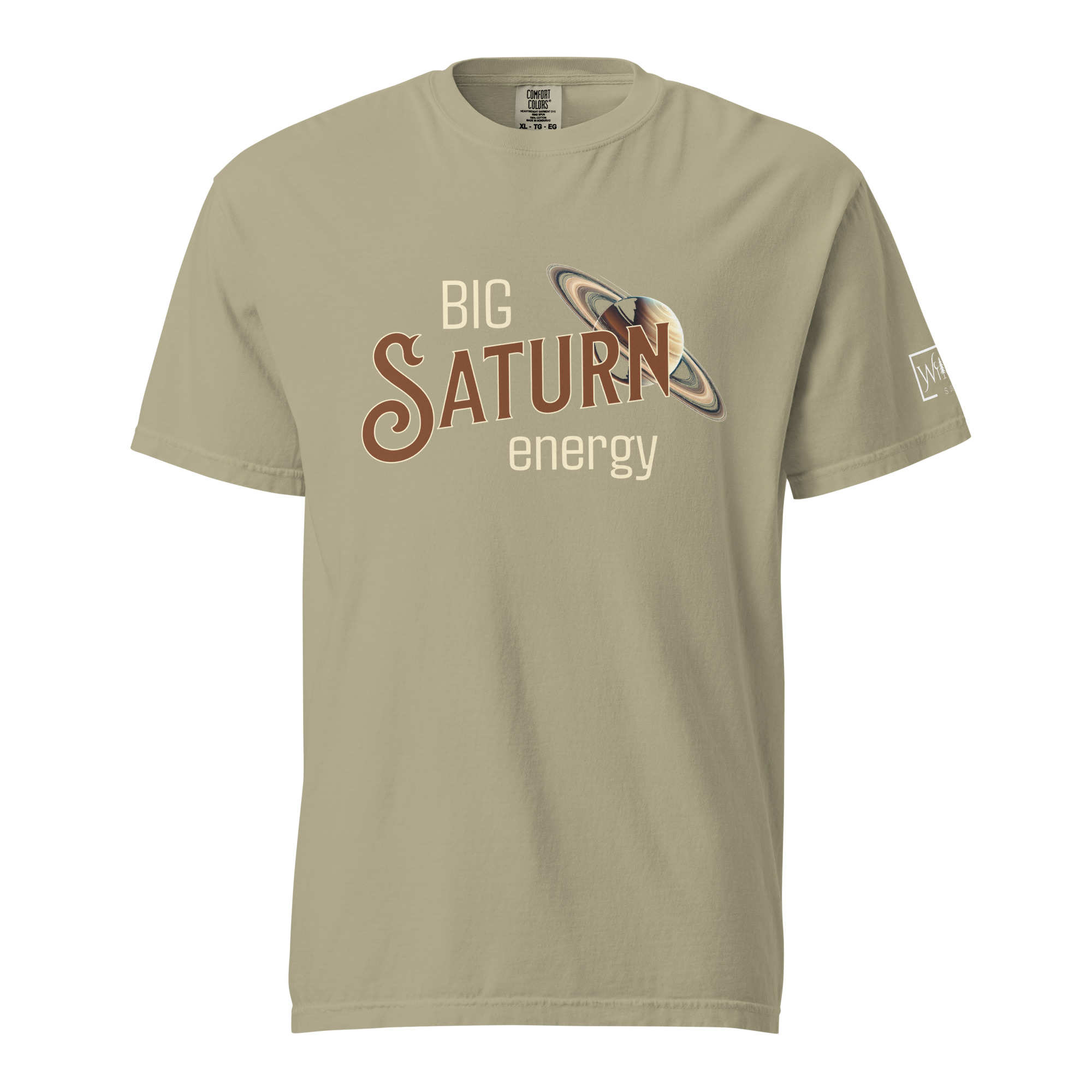 Big Saturn Energy T-Shirt | Capricorn Astrology Tee - Image 8