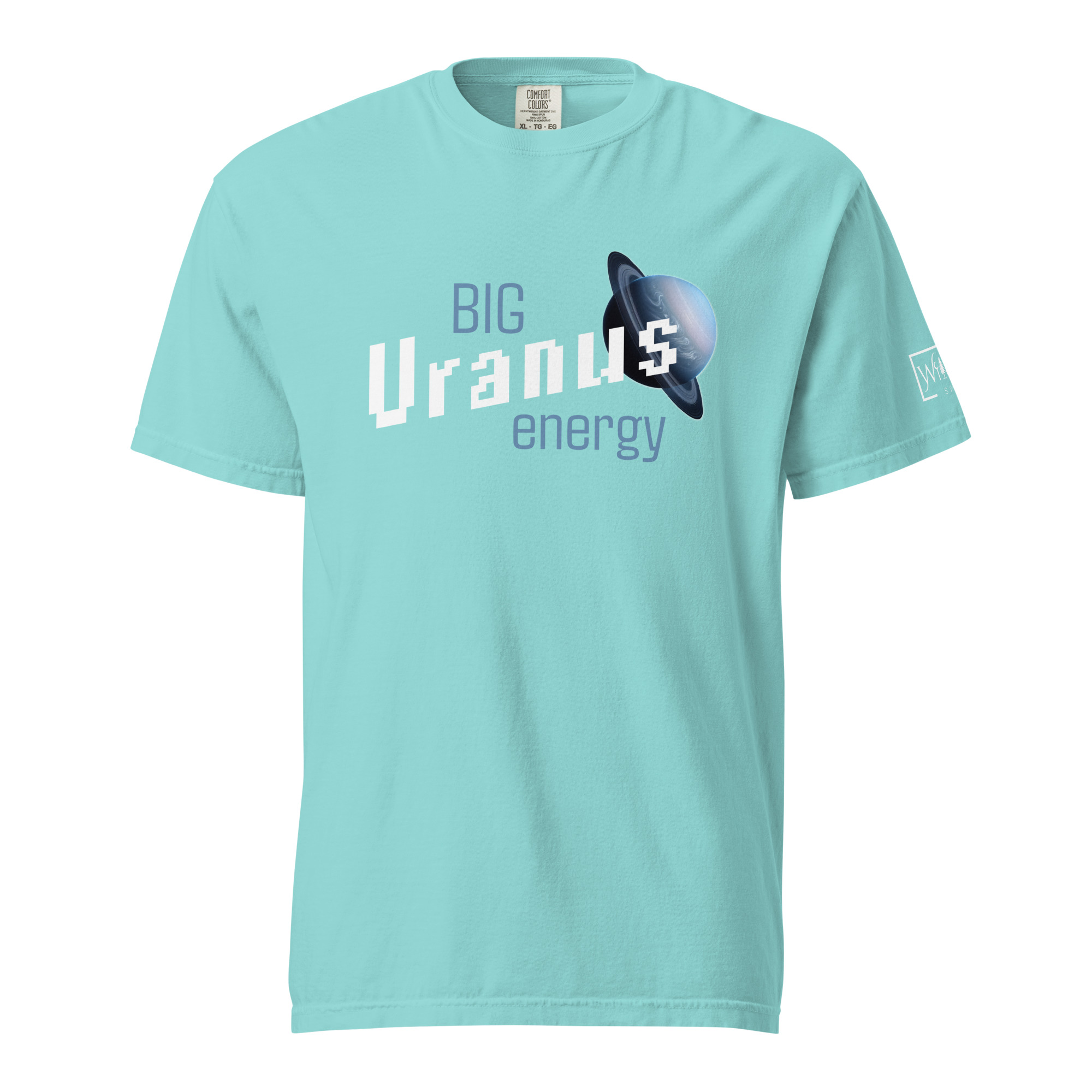 Big Uranus Energy t-shirt | Aquarius Astrology Graphic Tee - Image 7