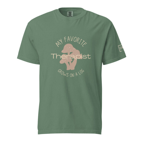 Unisex garment-dyed heavyweight t-shirt - Image 8