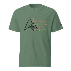 Unisex garment-dyed heavyweight t-shirt