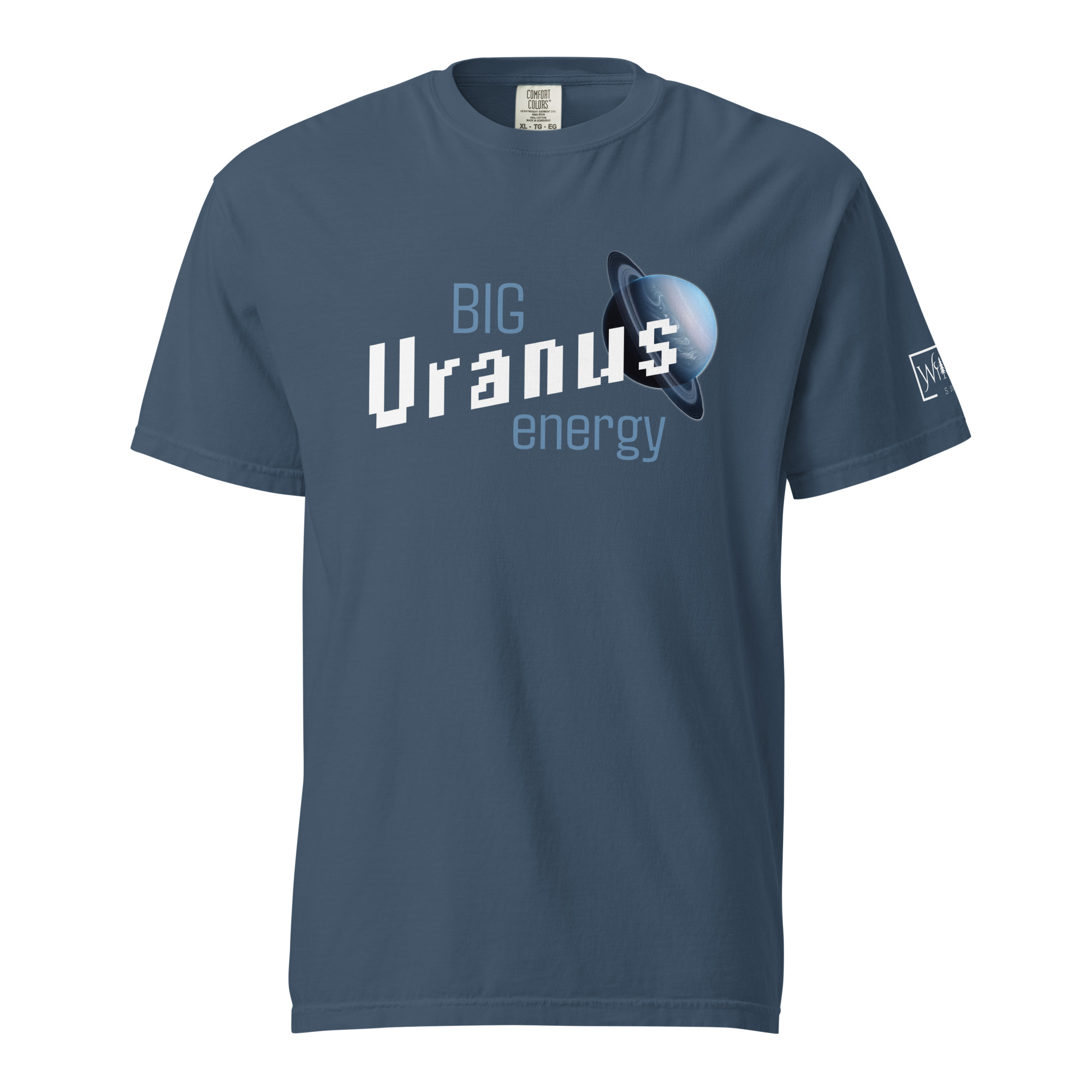 Big Uranus Energy t-shirt | Aquarius Astrology Graphic Tee - Image 2