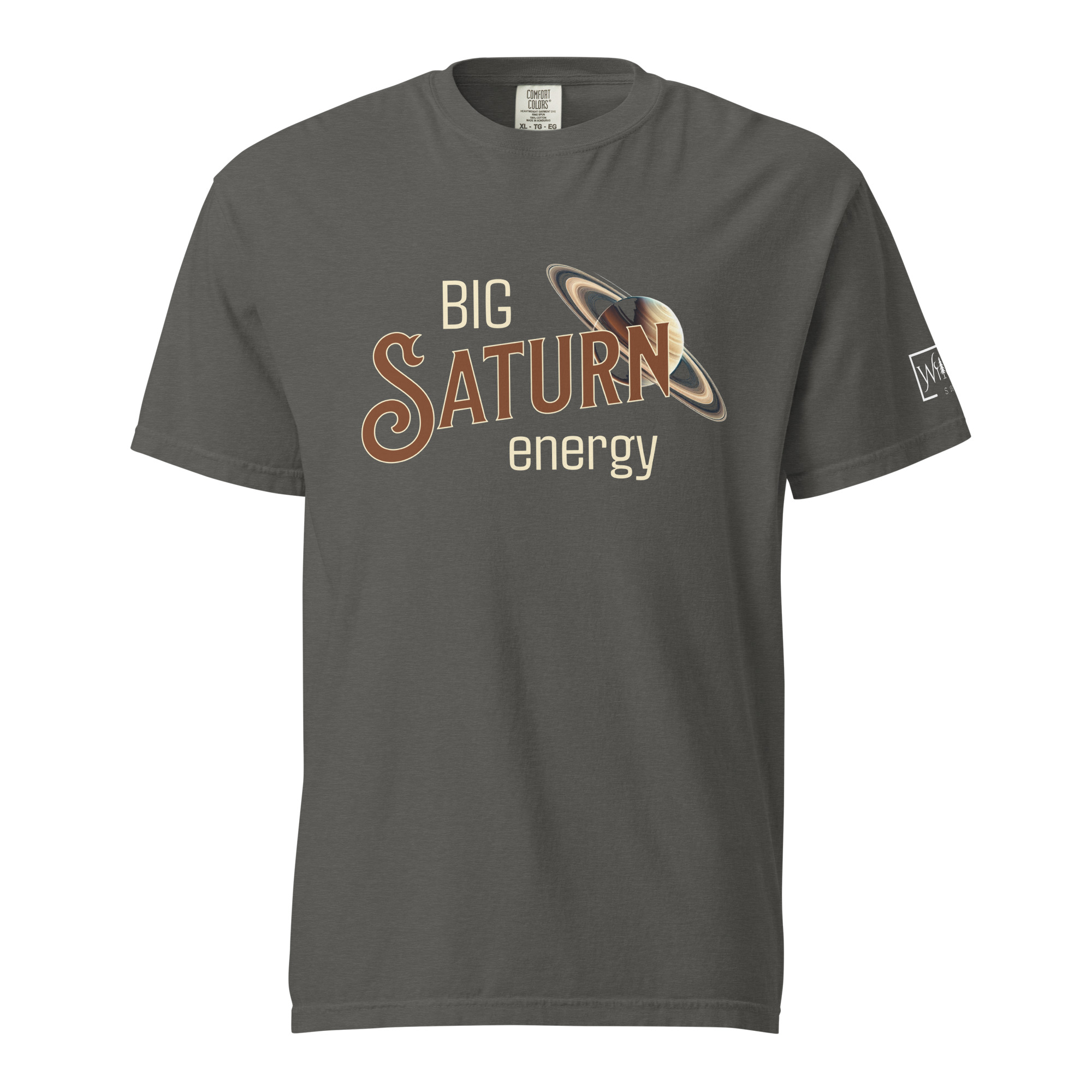 Big Saturn Energy T-Shirt | Capricorn Astrology Tee - Image 3