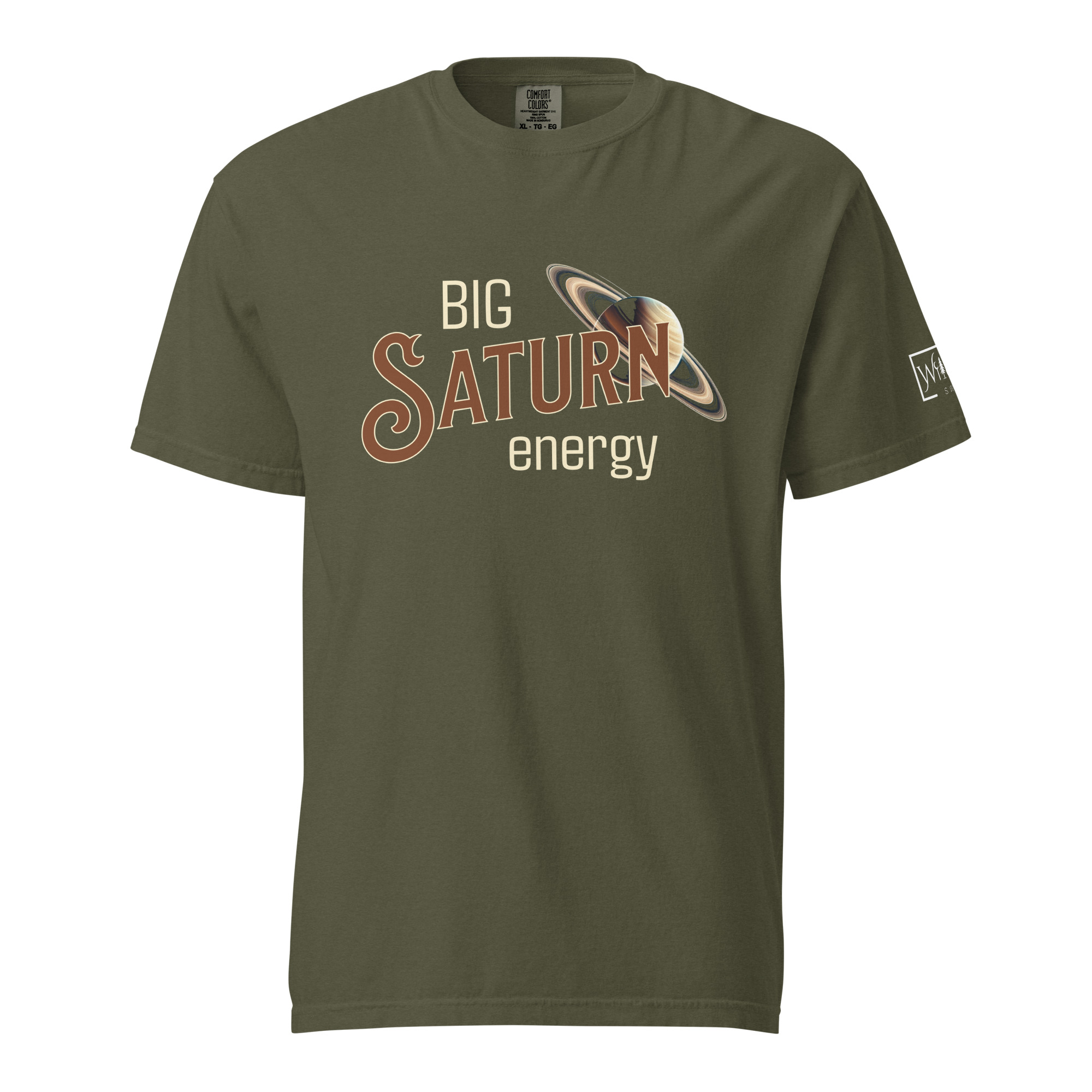 Big Saturn Energy T-Shirt | Capricorn Astrology Tee - Image 2