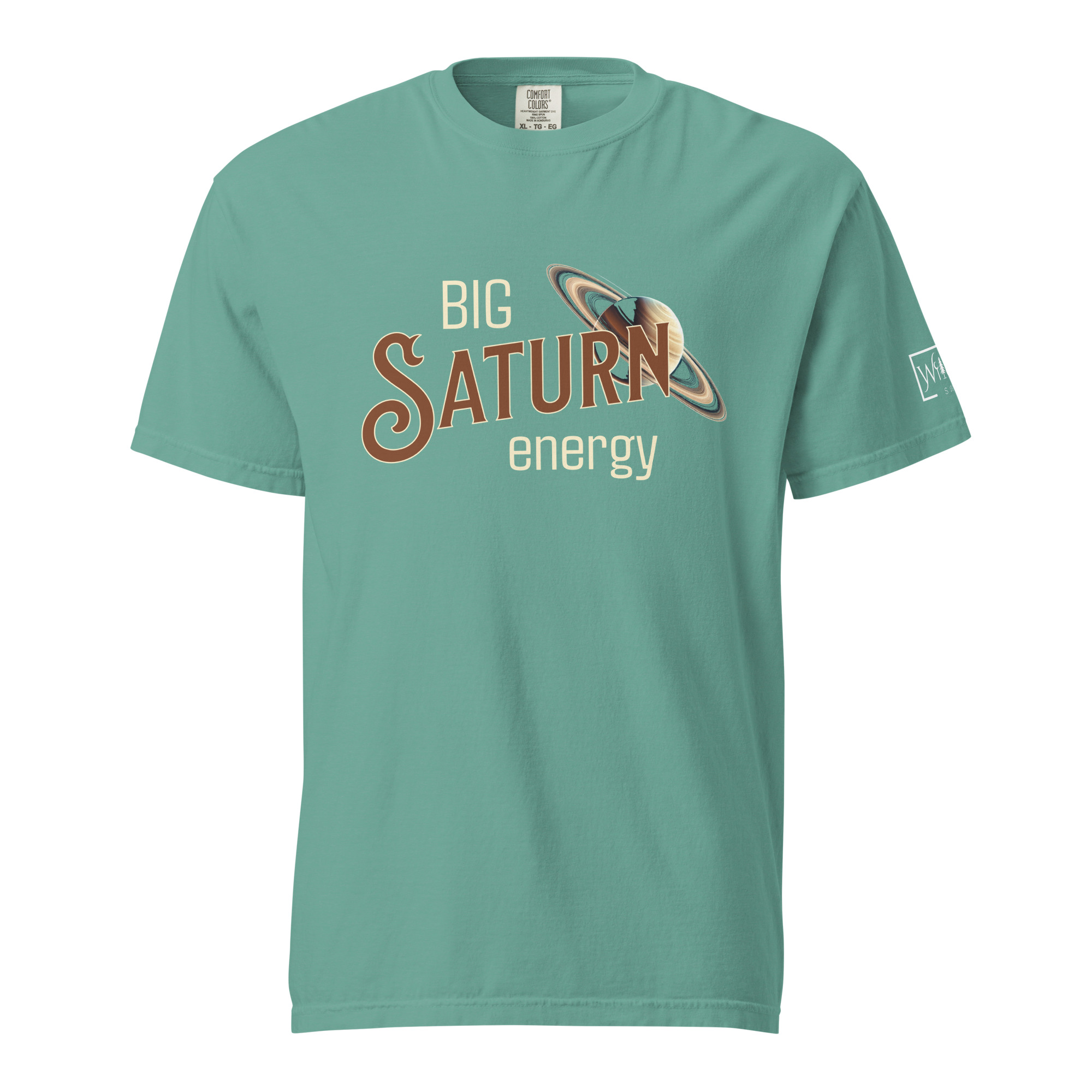 Big Saturn Energy T-Shirt | Capricorn Astrology Tee - Image 5