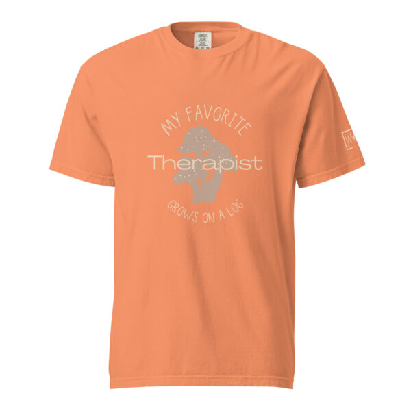 Unisex garment-dyed heavyweight t-shirt - Image 11